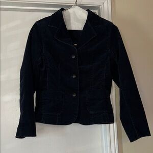 Austin Clothing Co Corduroy Chic Women's Dark Blue Blazer